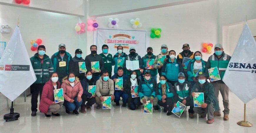 Facilitadores escuelas de campo Senasa