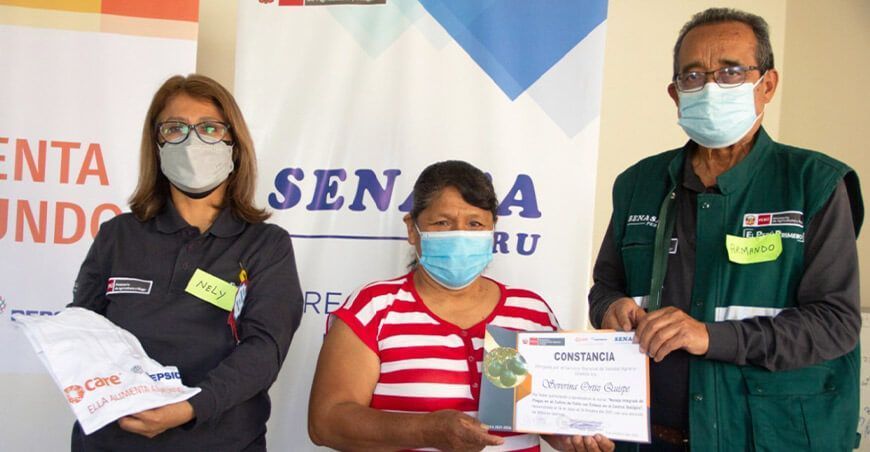 mujeres agriculturas culminan curso de control biológico