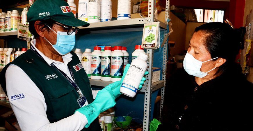 Senasa supervisa establecimientos de plaguicidas agrícolas Ayacucho