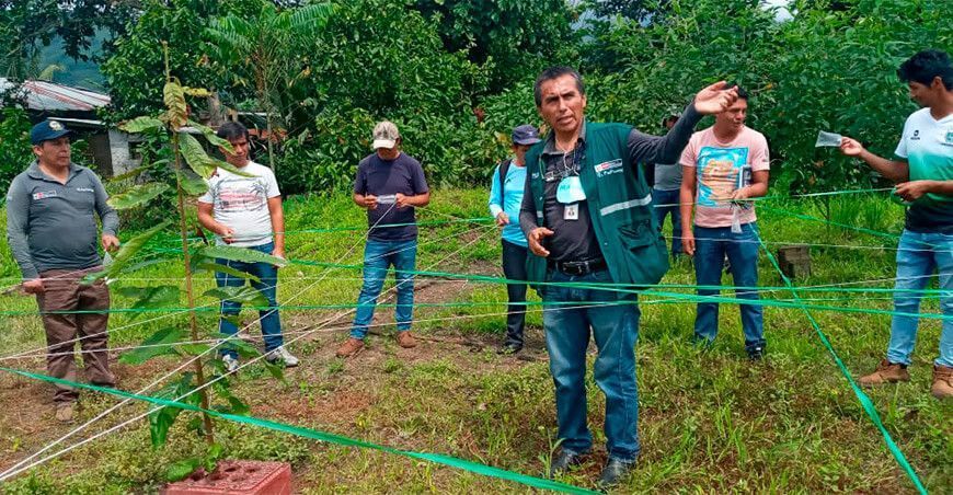 Senasa forma facilitadores de escuelas de campo en el Vraem