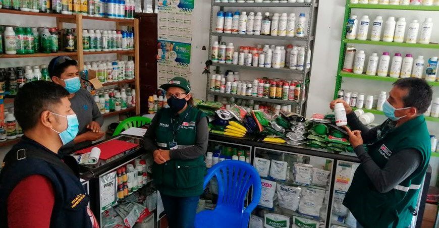 Vraem: Sensibilizan a propietarios de tiendas de agroquímicos para su formalización
