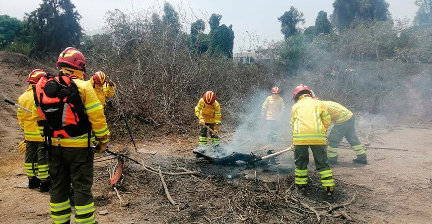 Serfor capacitó y entrenó en la prevención y respuesta de incendios forestales