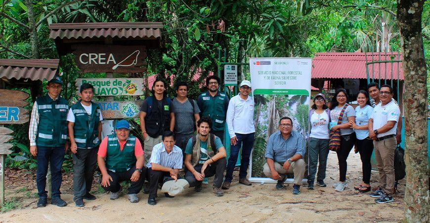 Serfor capacitó manejo fauna silvestre Loreto