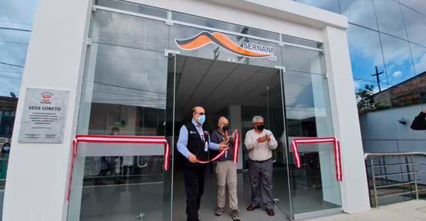 Inauguran nueva sede de Sernanp en Loreto