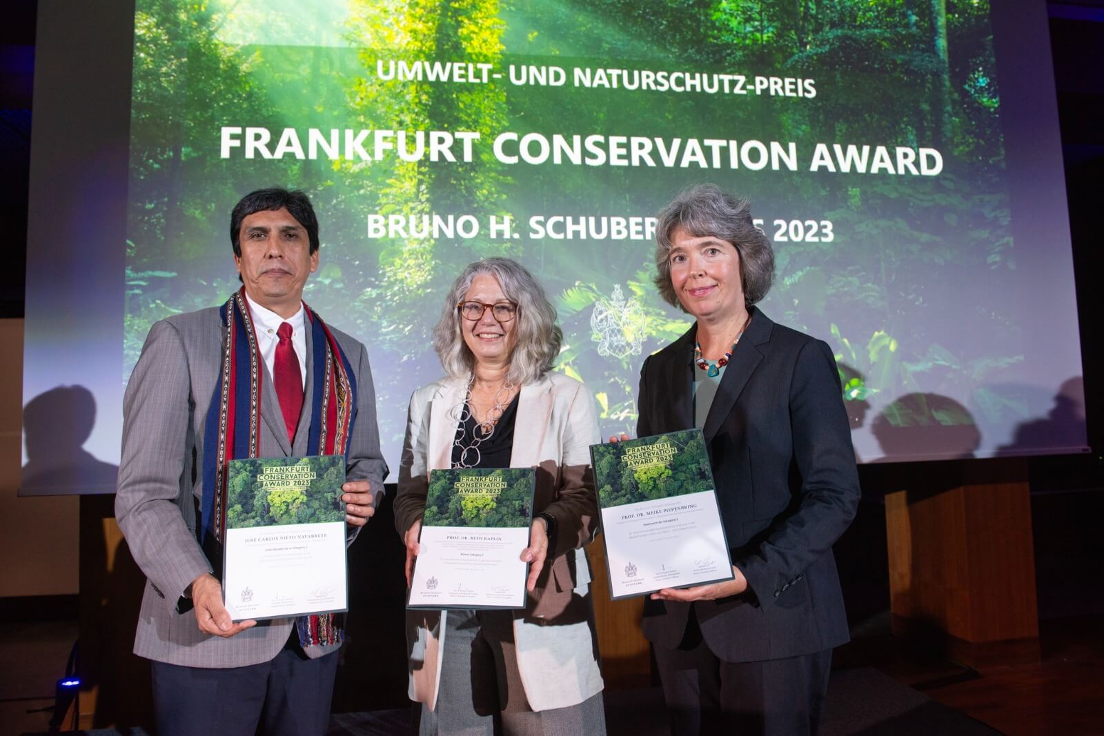 Perú recibe Premio Bruno H. Schubert por conservación de áreas naturales protegidas