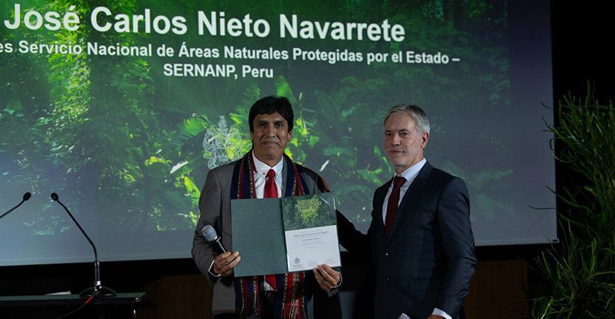 Perú recibe Premio Bruno H. Schubert por conservación de áreas naturales protegidas