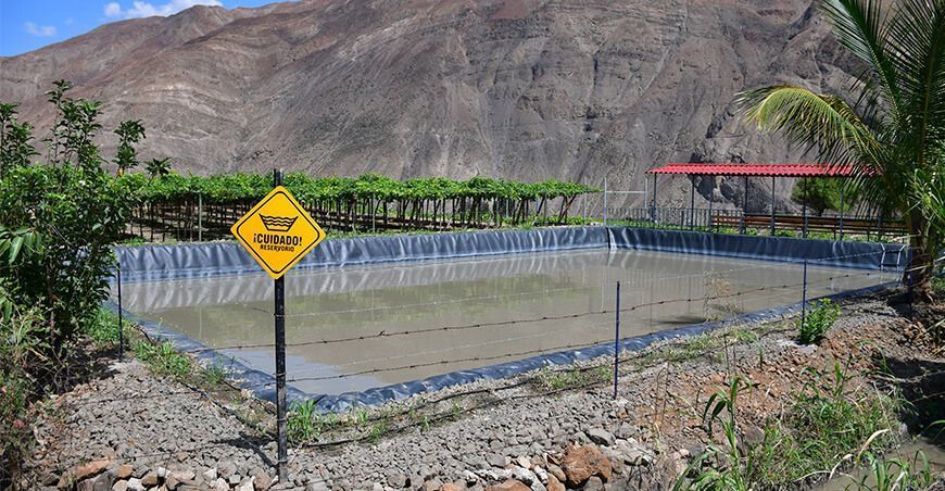 reservorios Siembra y Cosecha de Agua La Libertad