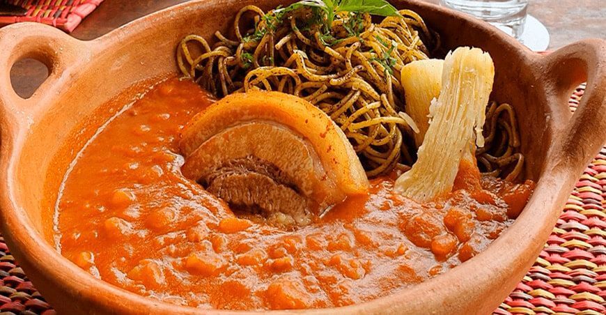sopa seca Ica Perú