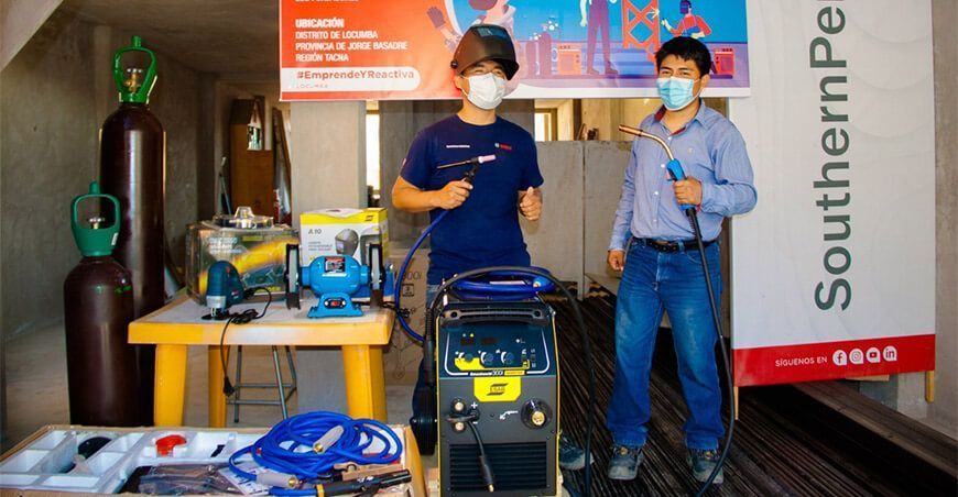 Southern Perú promueve proyecto de capacitación técnica con capital semilla