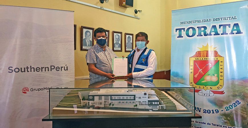 Moquegua: Southern Perú construirá nuevo centro de salud en Torata