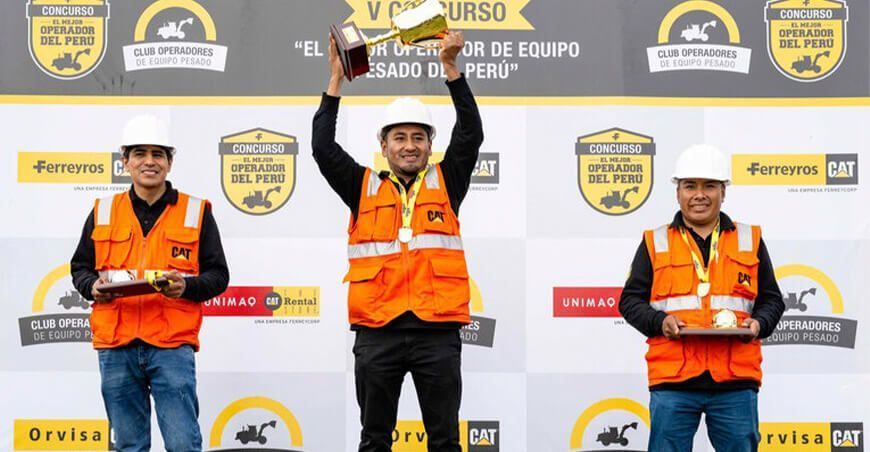 Trabajador de Southern Perú busca ser elegido el mejor operador de maquinaria pesada de América Latina