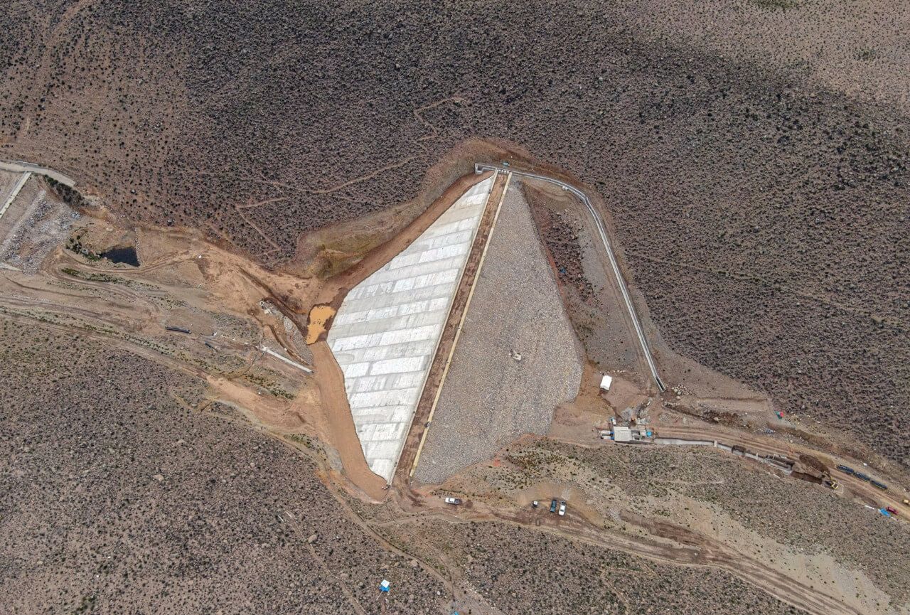 Represa Cularjahuira almacenará 2.5 millones de metros cúbicos de agua