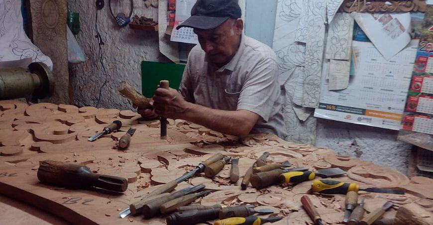 ITP carpintero y artesanos peruanos