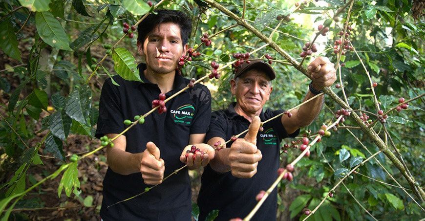 Brian Muñoz Mayta, un joven de 26 años, que ganó el octavo puesto en el concurso Taza de Excelencia Perú