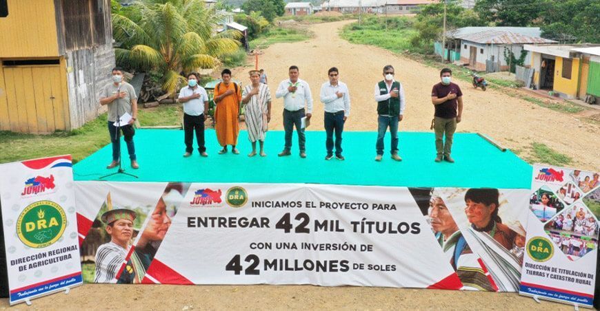 Anuncian proyecto para titular 42 mil predios en Junín