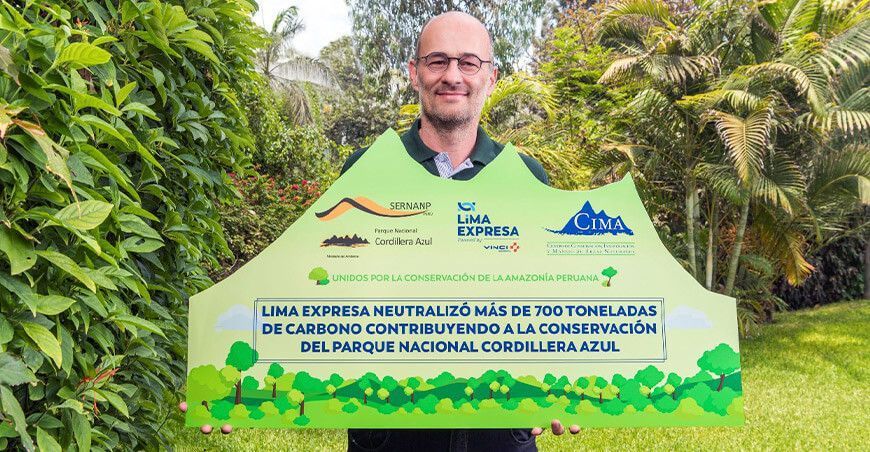 Lima Expresa neutralizó más de 700 toneladas de carbono del Parque Nacional Cordillera Azul