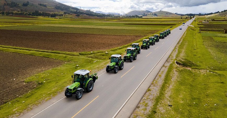Tractores agrícolas Perú