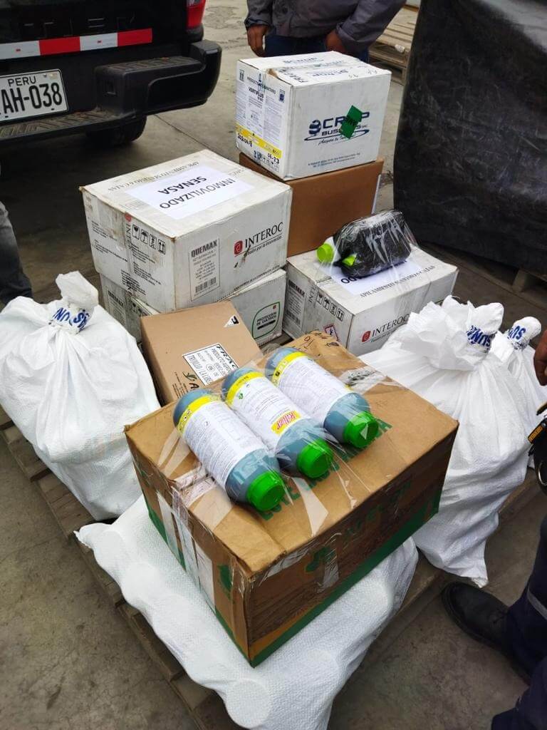 Decomisan plaguicidas prohibidos y vencidos en establecimientos de Trujillo