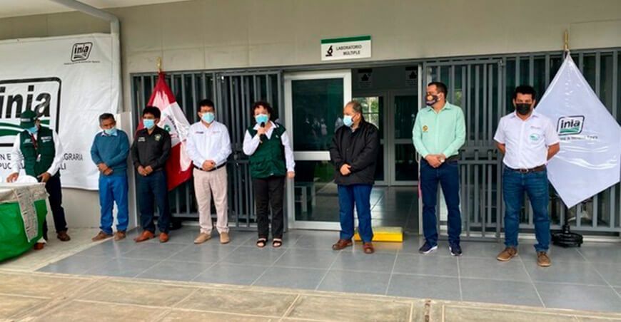 INIA instala modernos laboratorios genéticos en Ucayali