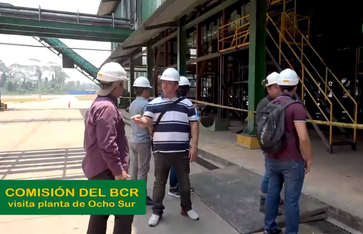 BCR destaca importancia de la inversión de Ocho Sur en Ucayali