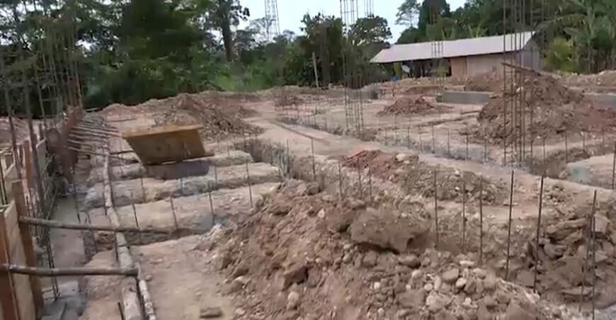 Ucayali: Ocho Sur inició construcción de posta médica en comunidad nativa Santa Clara de Uchunya