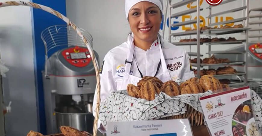 Valerie Tejada Perea es la emprendedora que obtuvo el premio al pan innovador 2022