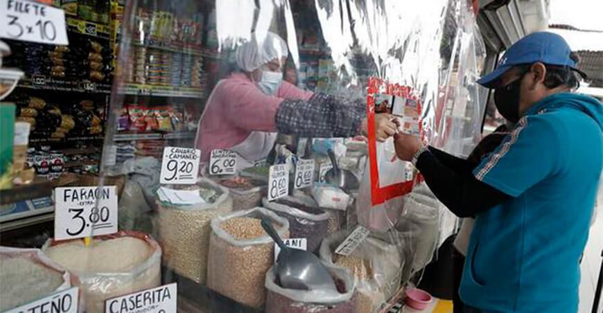 venta de alimentos de primera necesidad mercados Perú
