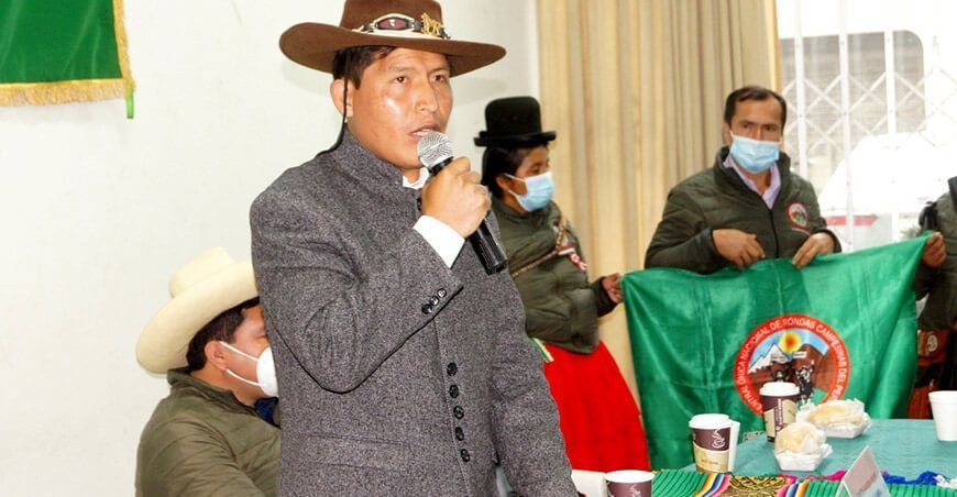 ministro de Desarrollo Agrario y Riego, Víctor Maita Frisancho,
