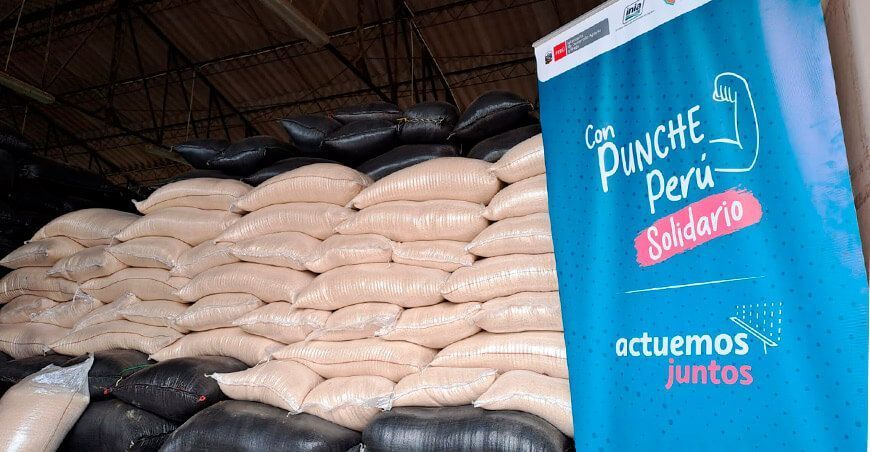 INIA entregó arroz en cáscara de la variedad Capoteña al Gobierno Regional de Piura