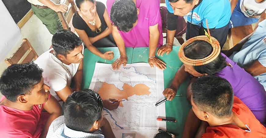 Reserva Comunal Airo Pai ubicada en Loreto